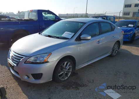 2013 Nissan Sentra Sr из США, поврежденный, VIN 3N1AB7AP7DL637157